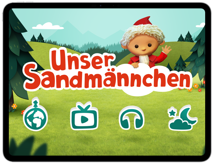 Die Sandmann App richtet sich an Kinder im Vorschulalter