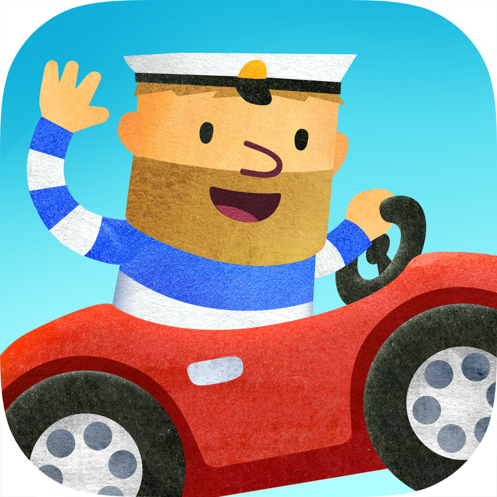 Fiete Cars is an app in which children can not only drive, but also build their own routes.